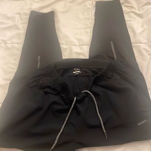 Black jogging pants XL